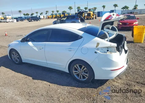 2018 Hyundai Elantra Sel from USA, damaged, VIN 5NPD84LF8JH213722